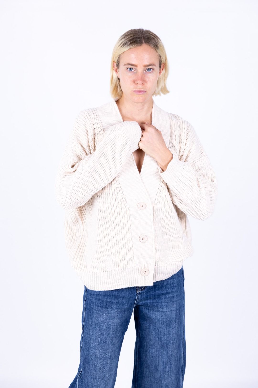 Susy Mix - Cardigan tre bottoni