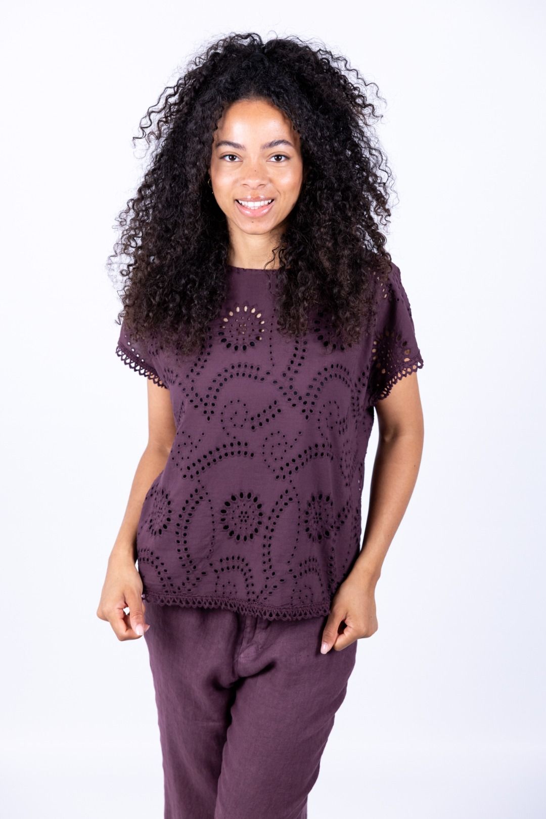 Susy Mix - Blusa Sangallo