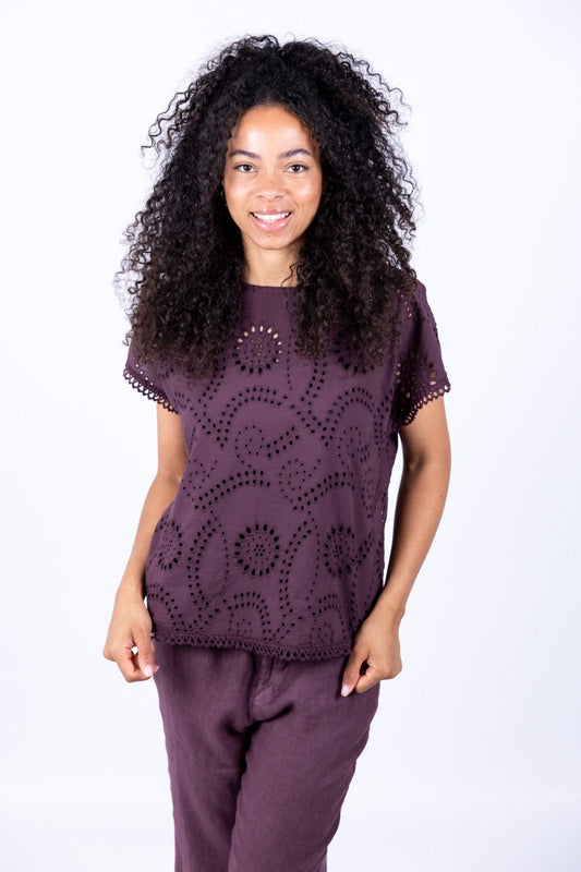 Susy Mix - Blusa Sangallo