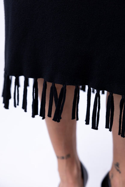 Susy Mix - Gonna lounguette con frange