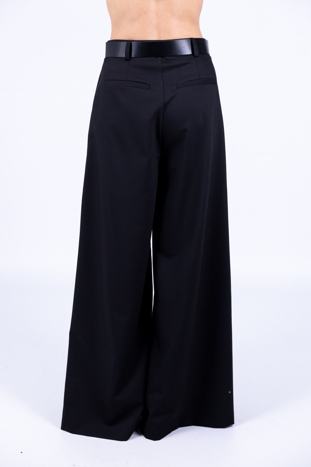 Imperial - Pantalone palazzo con pence