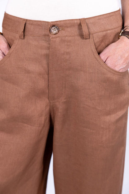 Tensione In - Pantalone in lino