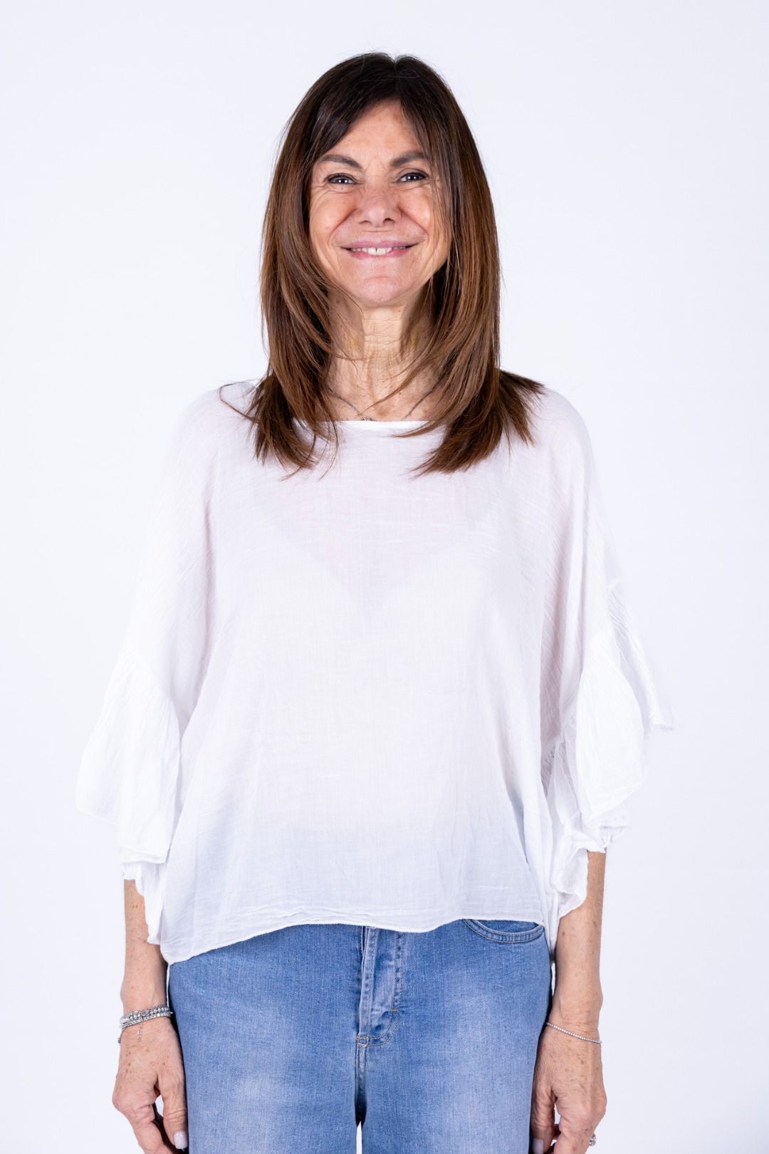 Novepuntouno - Camicina con voulant