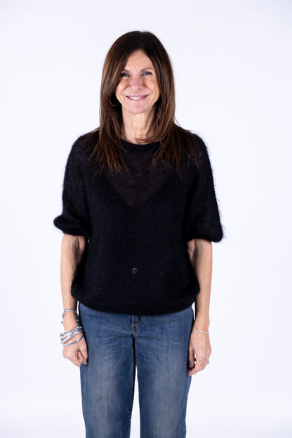 Amoré - Maglia Kid Mohair m/c