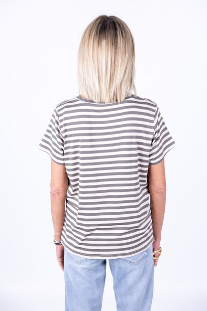 Novepuntouno - T-shirt righe