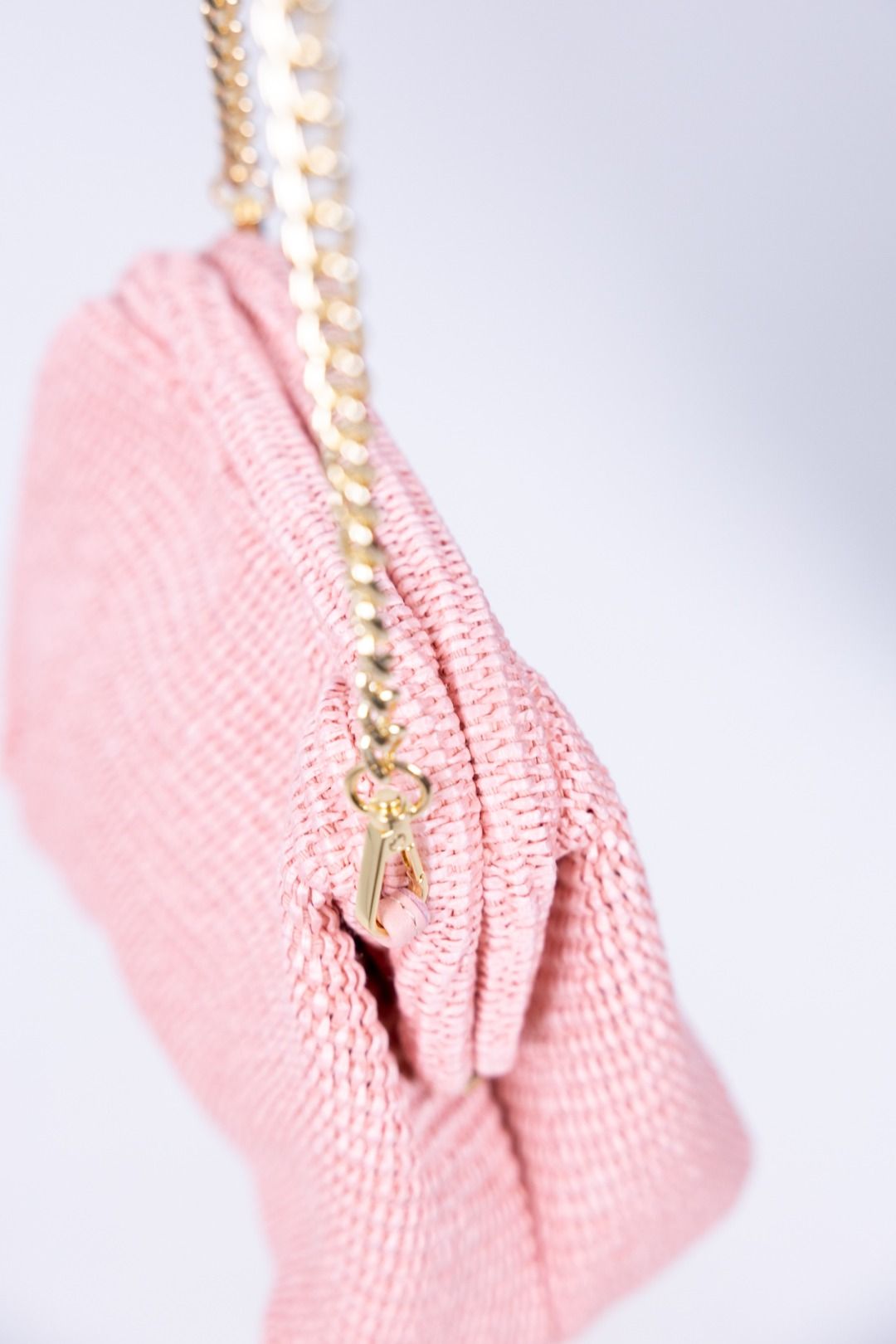 Gulp - Borsa in raffia con chiusura magnetica
