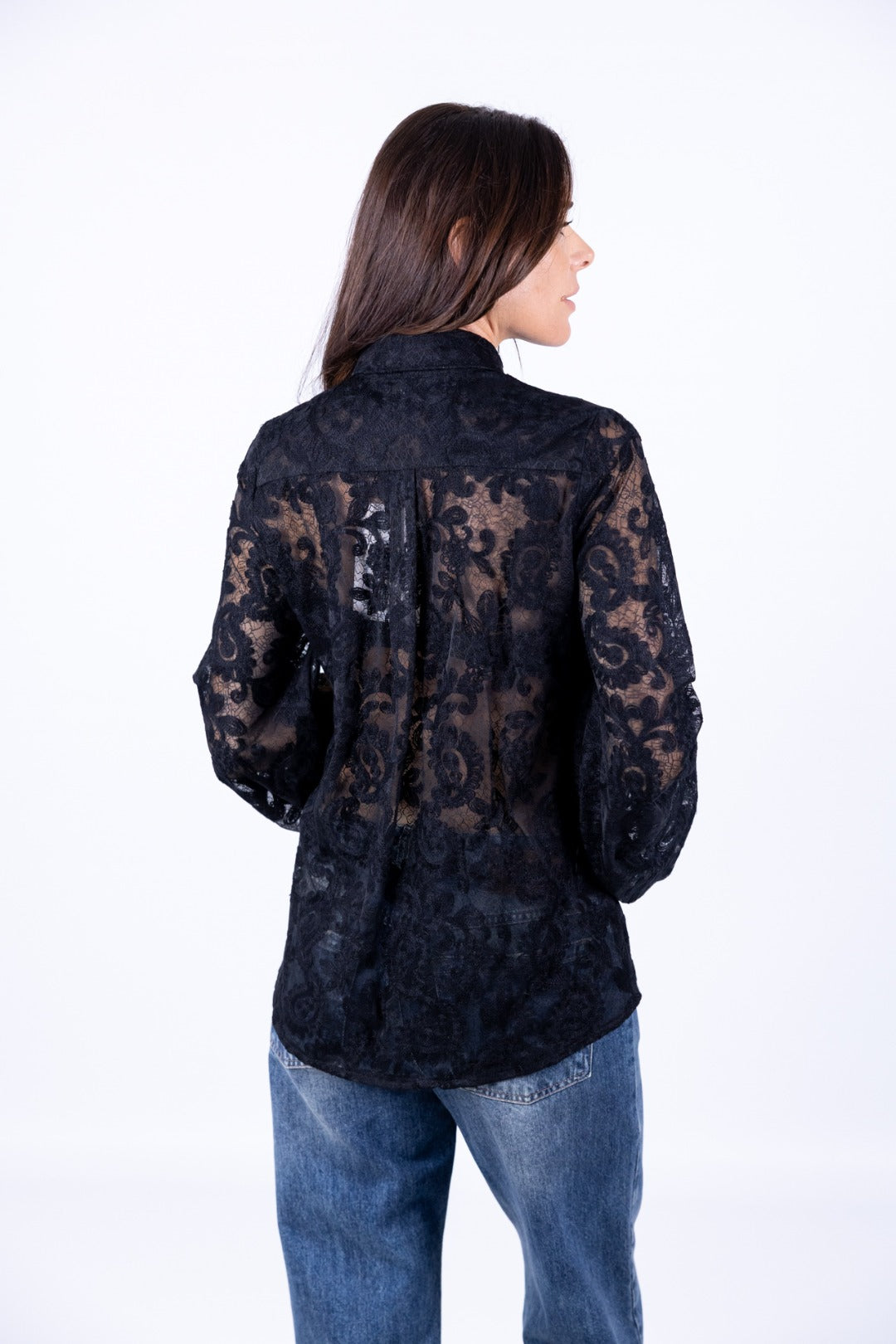 HaveOne - Camicia pizzo