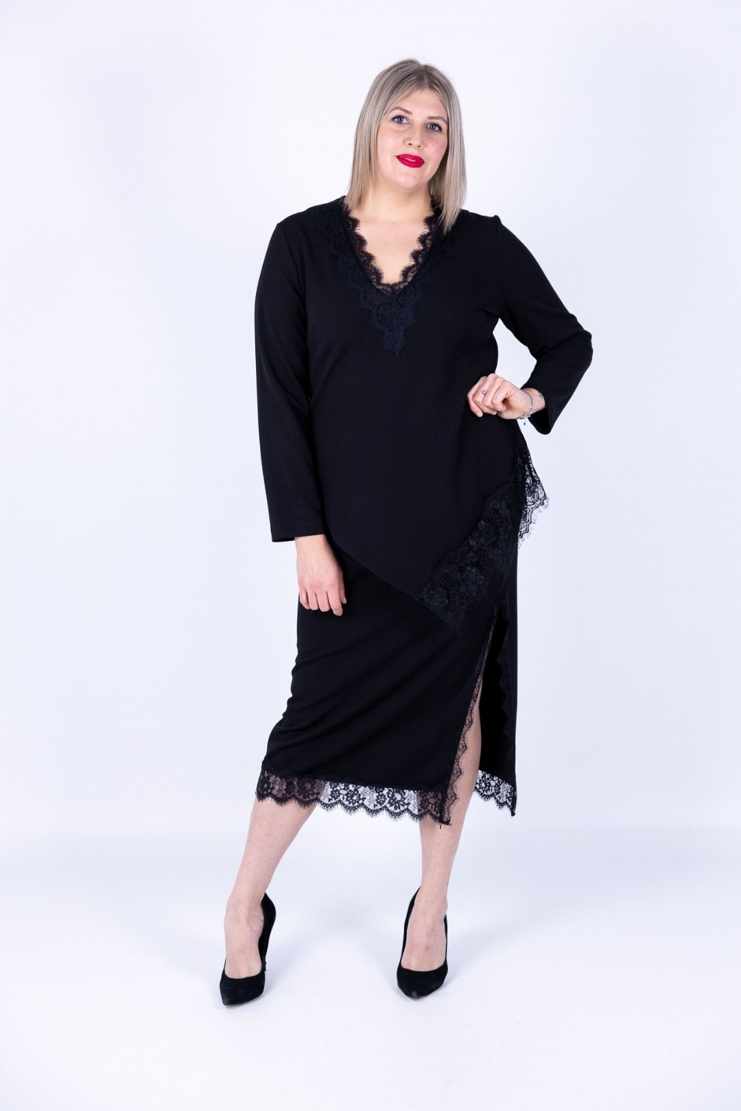 Dejavu - Maglia punto Milano con pizzo