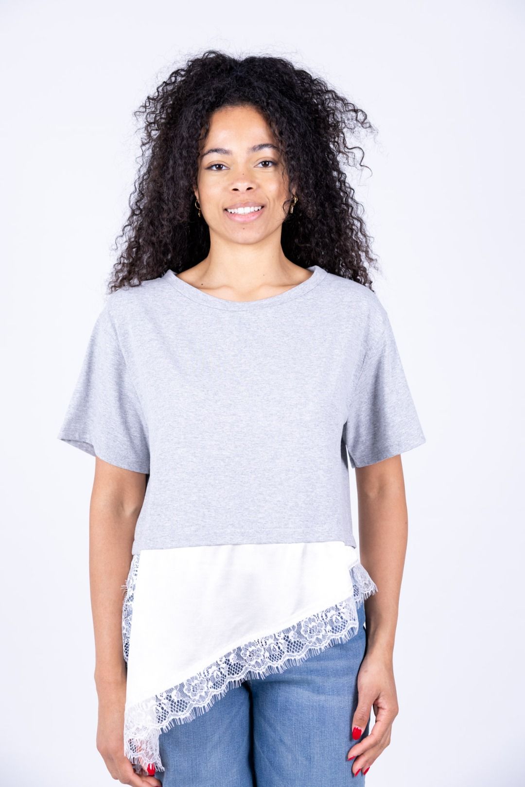 Le Streghe - T-shirt in pizzo