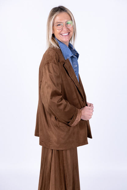 Susy Mix - Giacca Over in ecodainetto