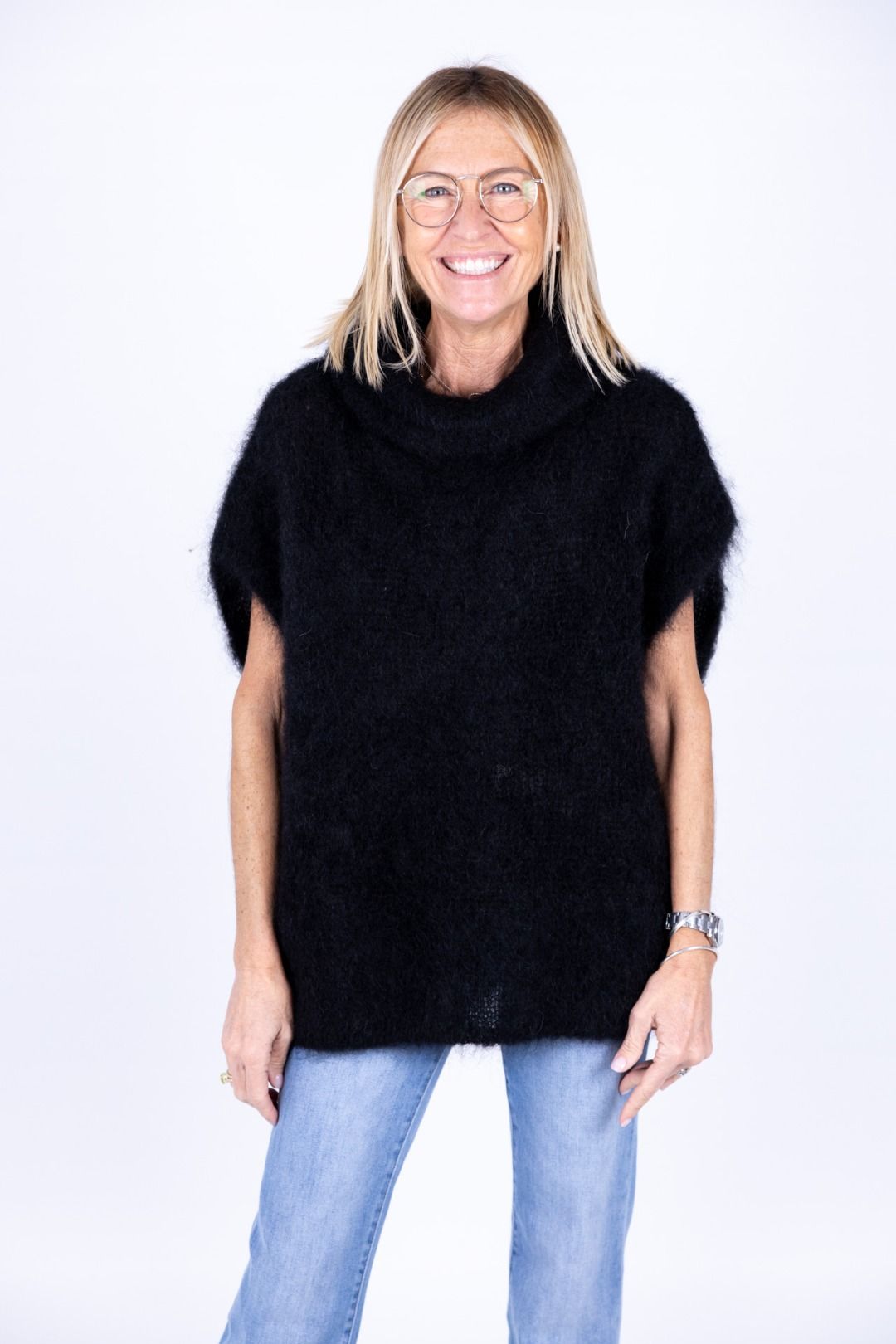 Amoré - Gilettone mohair