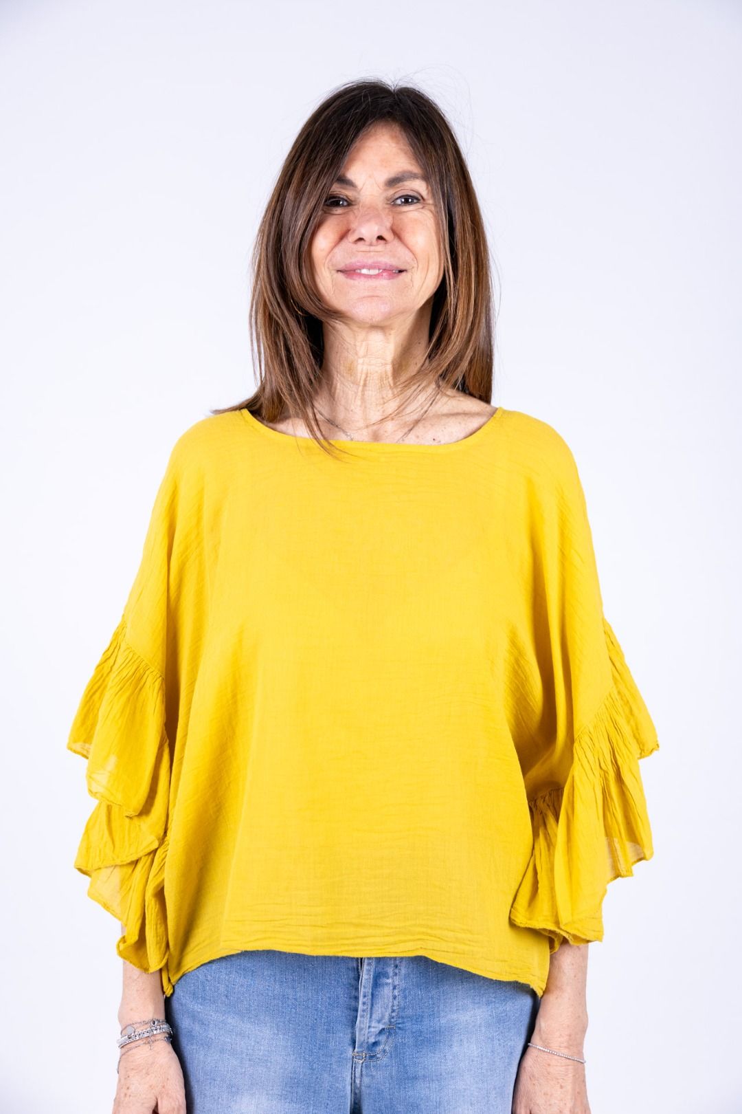 Novepuntouno - Camicina con voulant