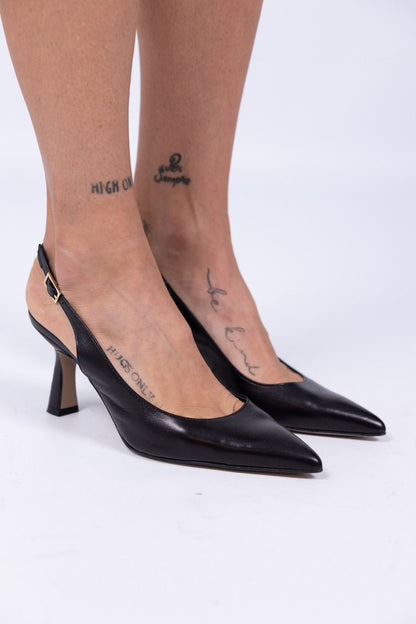 Ovyè - Scarpa slimback con tacco
