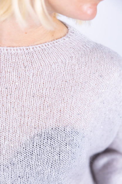 HaveOne - Poncho con paillettes