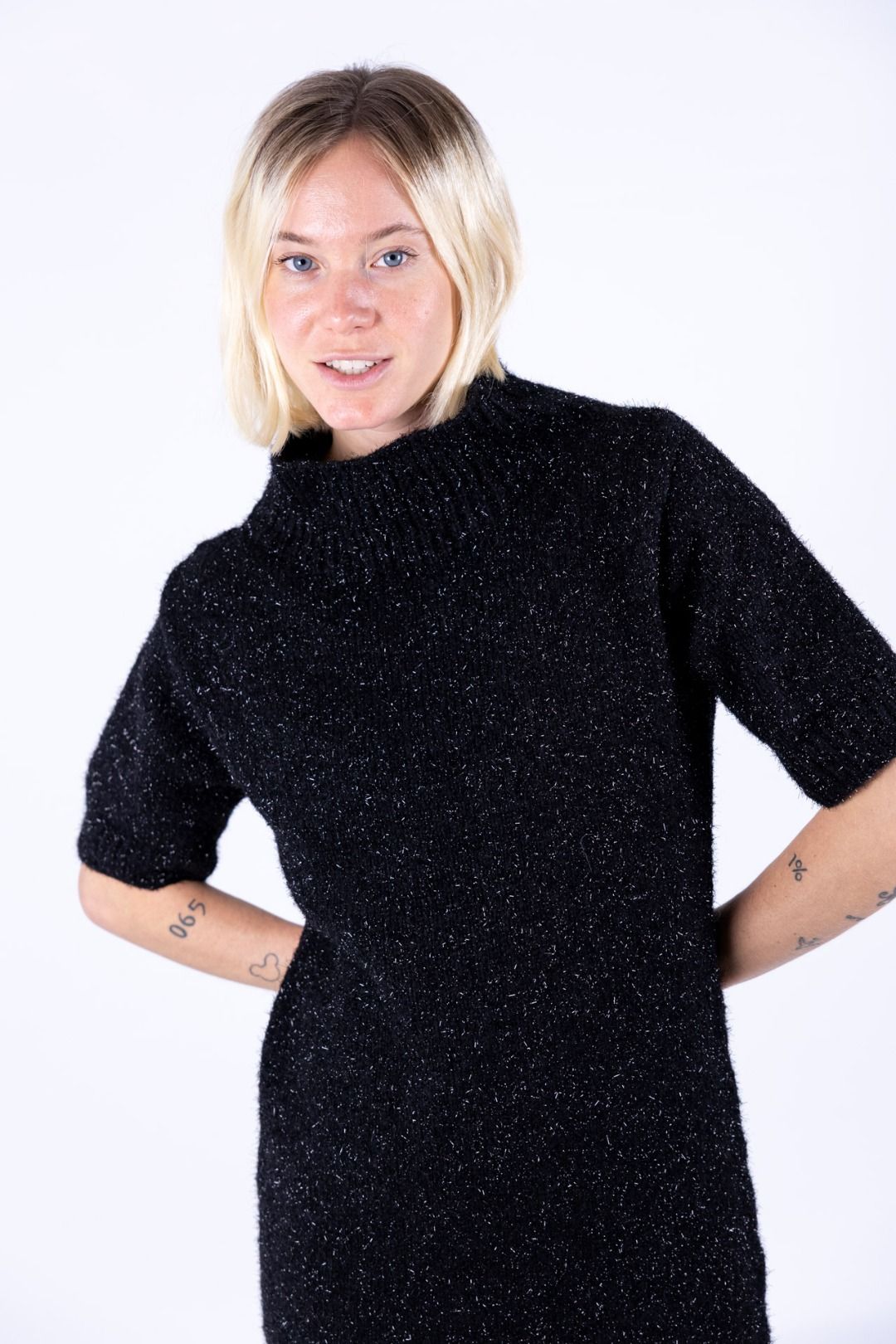 HaveOne - Mini abito collo vulcano