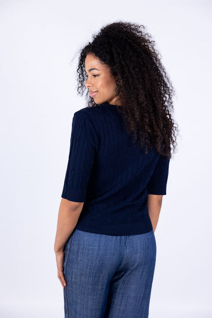 Novepuntouno - Maglia treccine