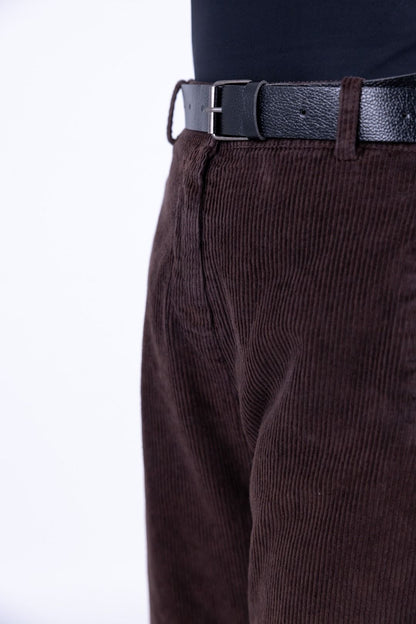 Le Streghe - Pantalone Carrot in velluto