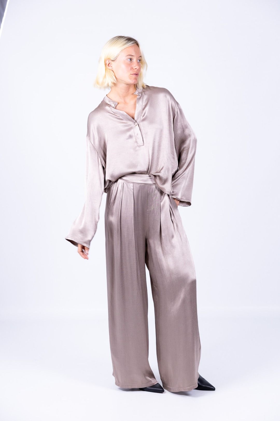 Philia Loft - Completo viscosa camicia e pantalone