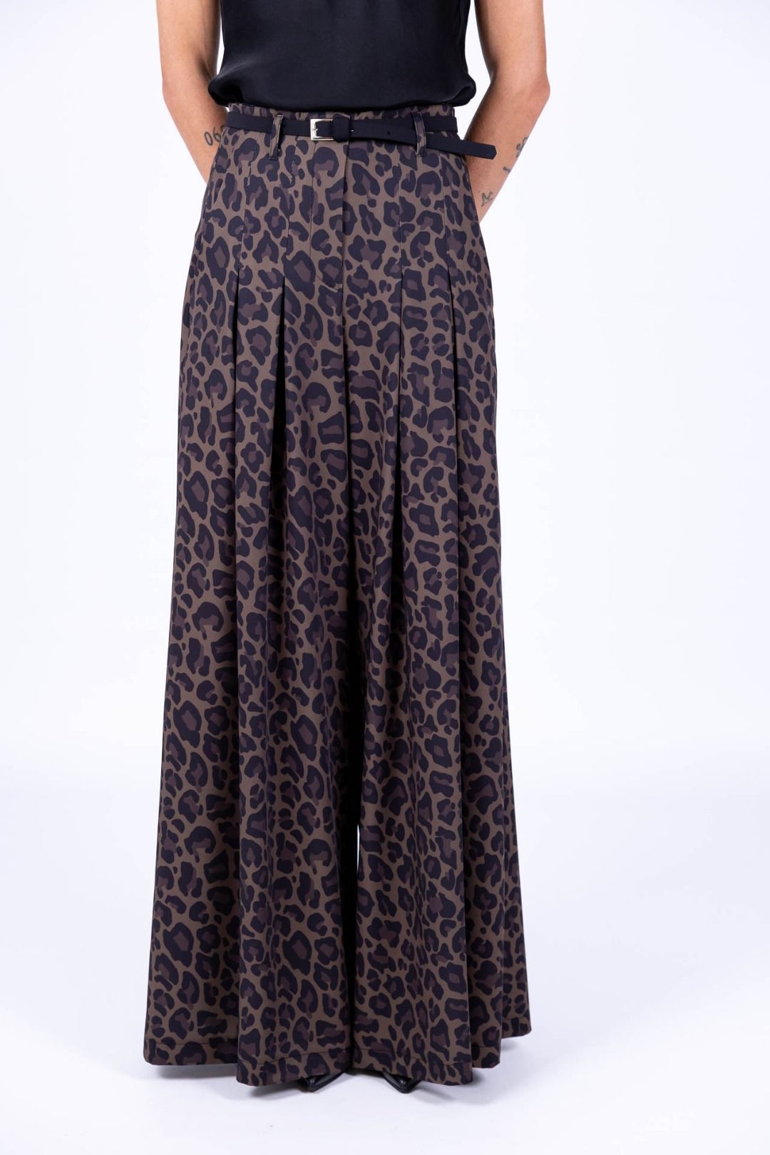 Imperial - Pantalone maculato ampio