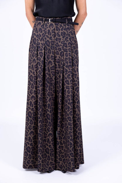 Imperial - Pantalone maculato ampio