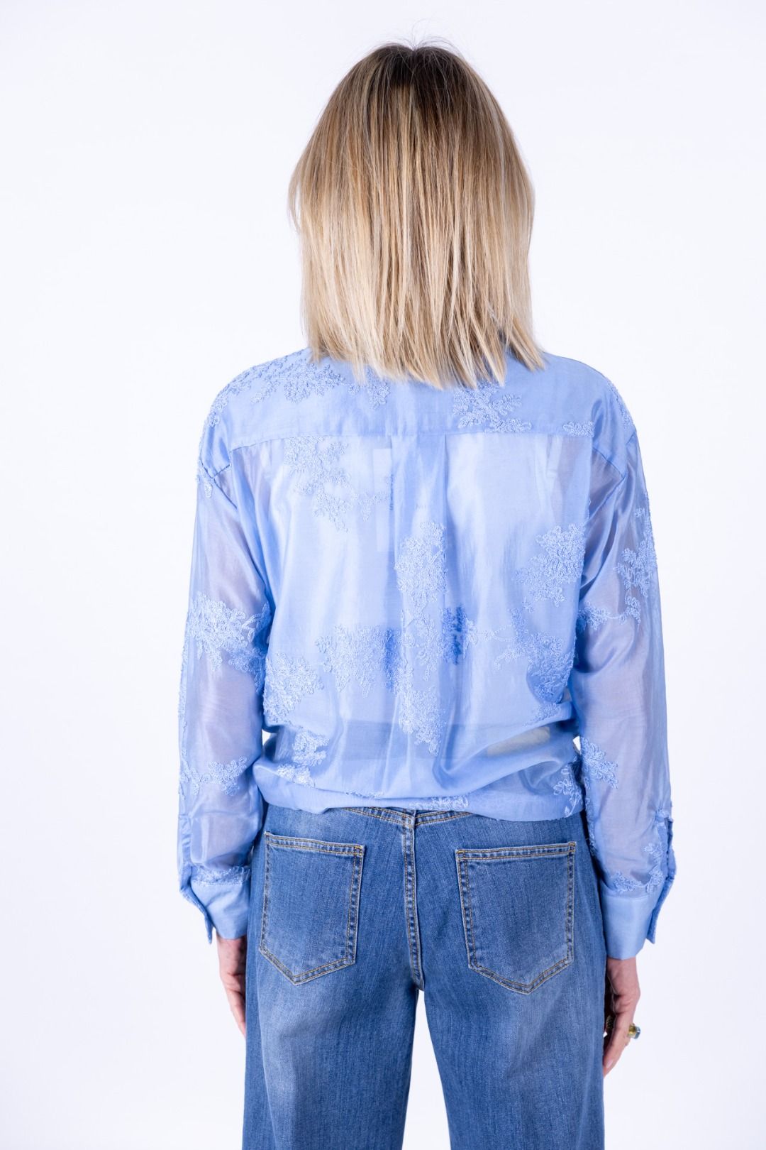 Susy Mix - Camicia con ricamo