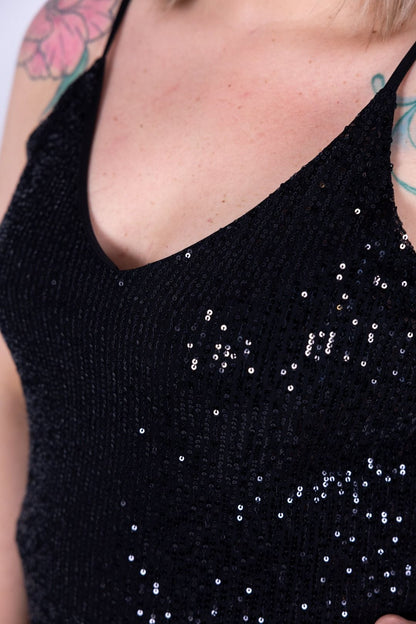 Susy Star - Top paillettes