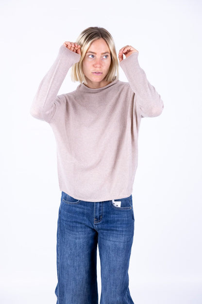 Nhoi Lab - Maglia con collo a cratere