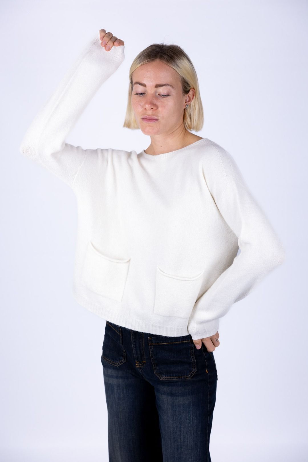 Susy Mix - Maglia con taschine