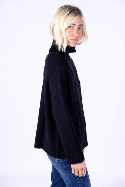 Decima Domus - Maglia collo alto con tasche