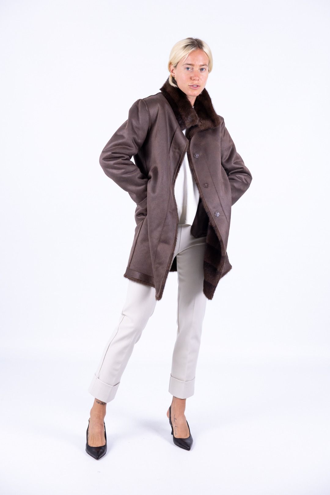 Ragno - Cappotto con cintura