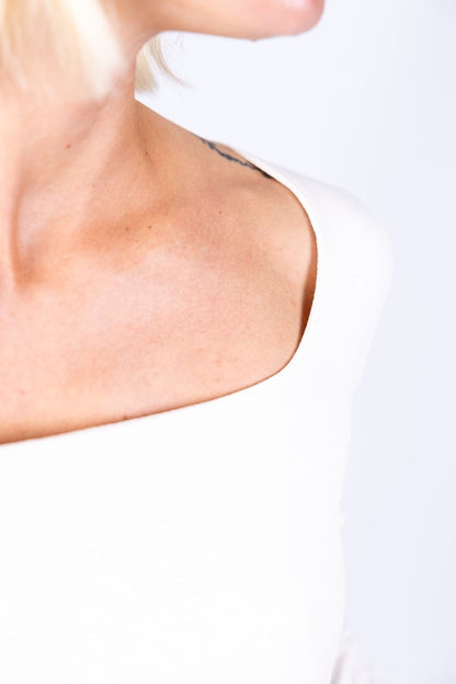 Susy Mix - Maglia scollo quadro