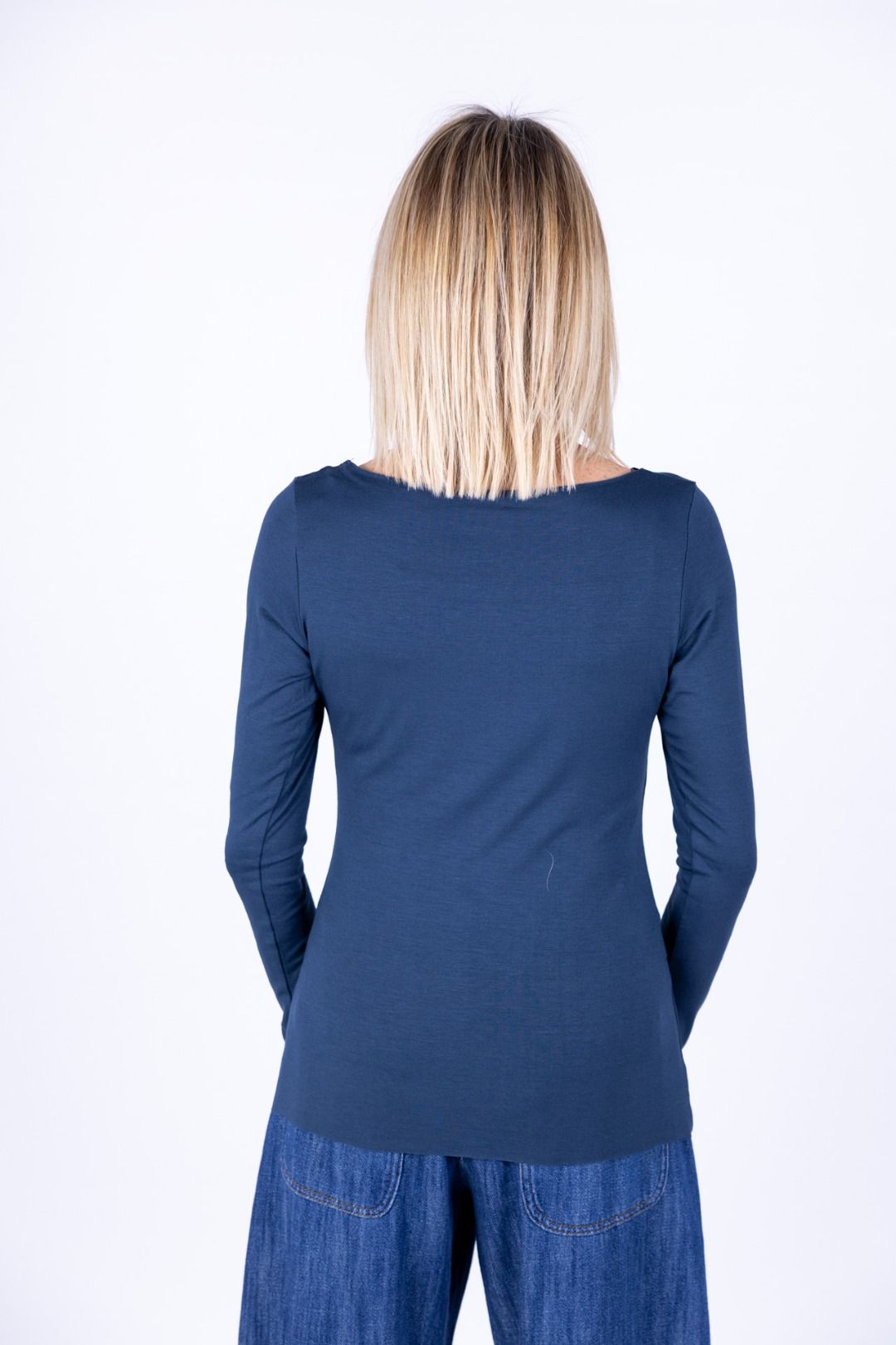 Susy Mix - T-shirt barchetta taglio vivo