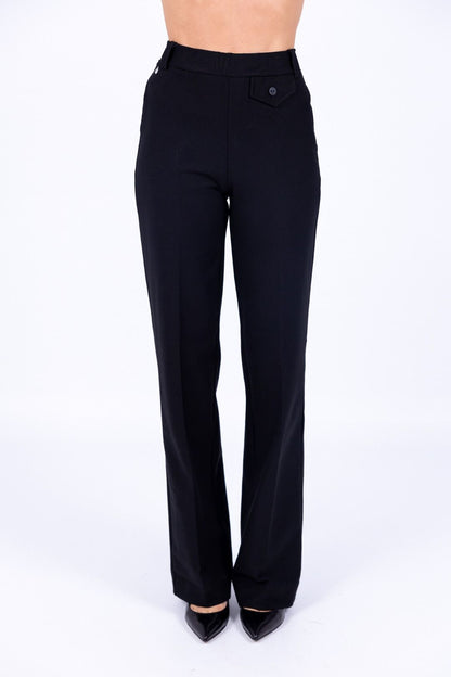 Ragno - Pantalone palazzo con tasche
