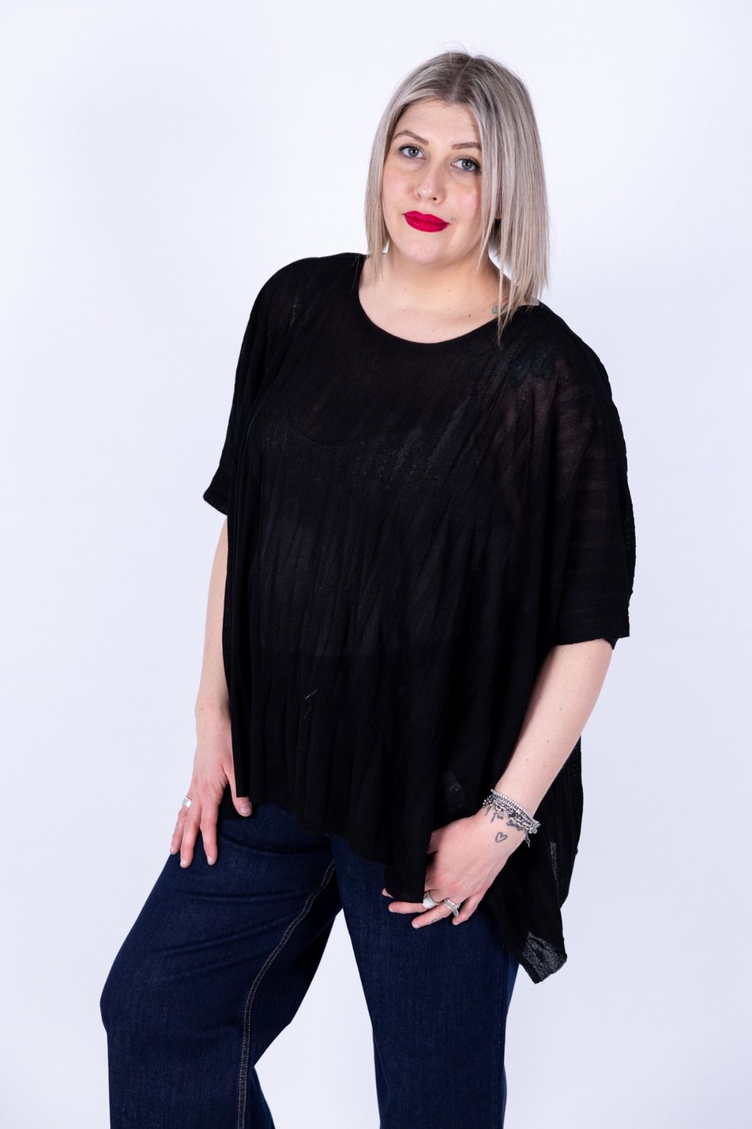 Susy Star - Maglia plissettata