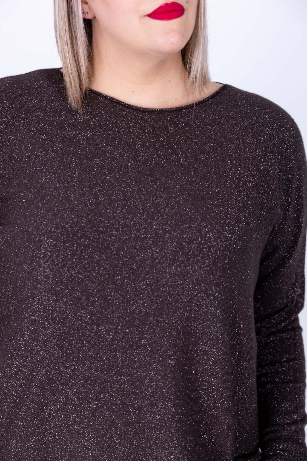 Susy Star - Maglia barca con lurex