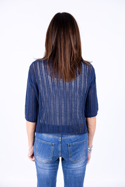 Le Streghe - Giacchino con colletto traforato