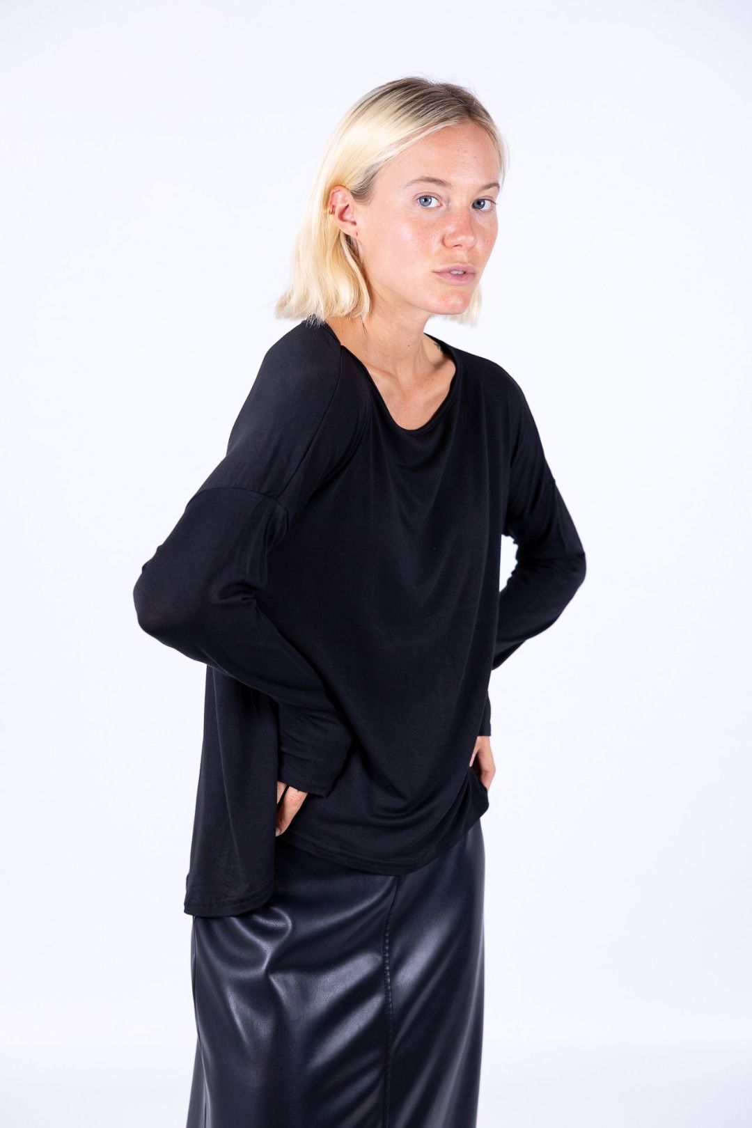 Susy Mix - Maglia kimono manica lunga