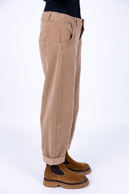 Tensione In - Pantalone ovetto in velluto