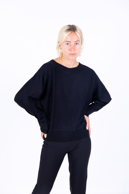 Ragno - Maglia viscosa collo barchetta
