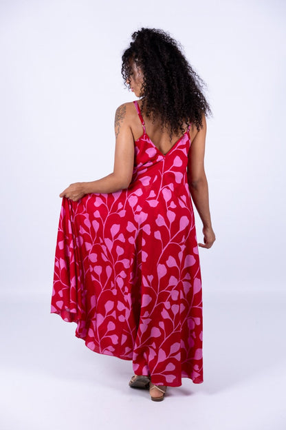 Steph - Abito foulard fantasia