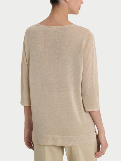 Ragno - Maglia lurex manica 3/4