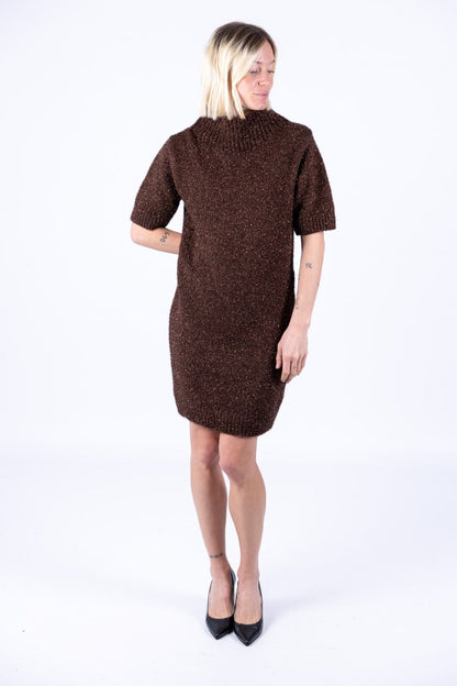 HaveOne - Mini abito collo vulcano