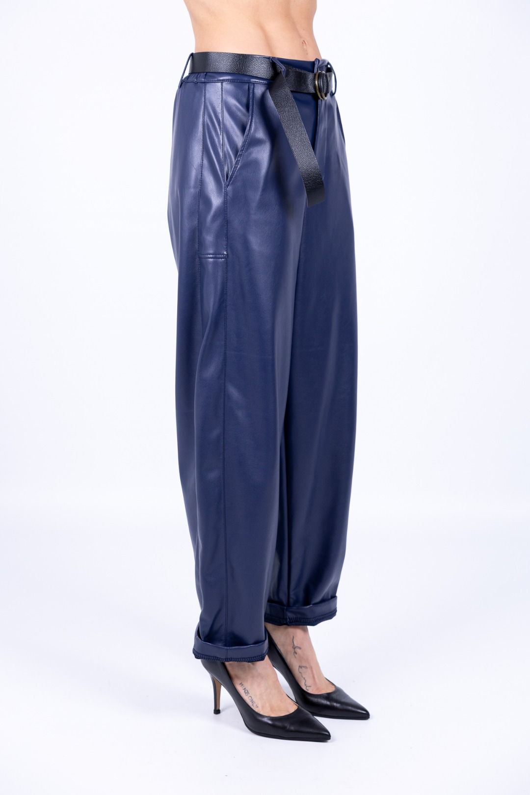 Le Streghe - Pantalone ecopelle