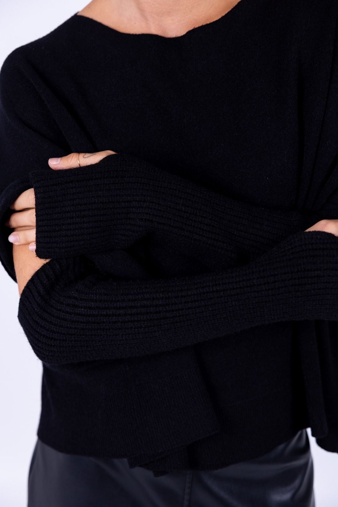 Arvs - Maglia scatoletta con manicotto