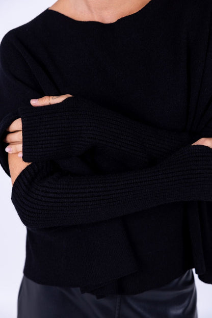 Arvs - Maglia scatoletta con manicotto