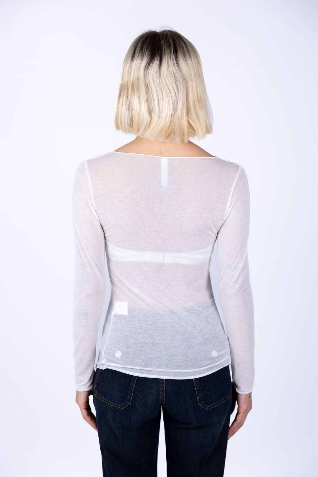 Tensione in - Maglia barca misto cachemire