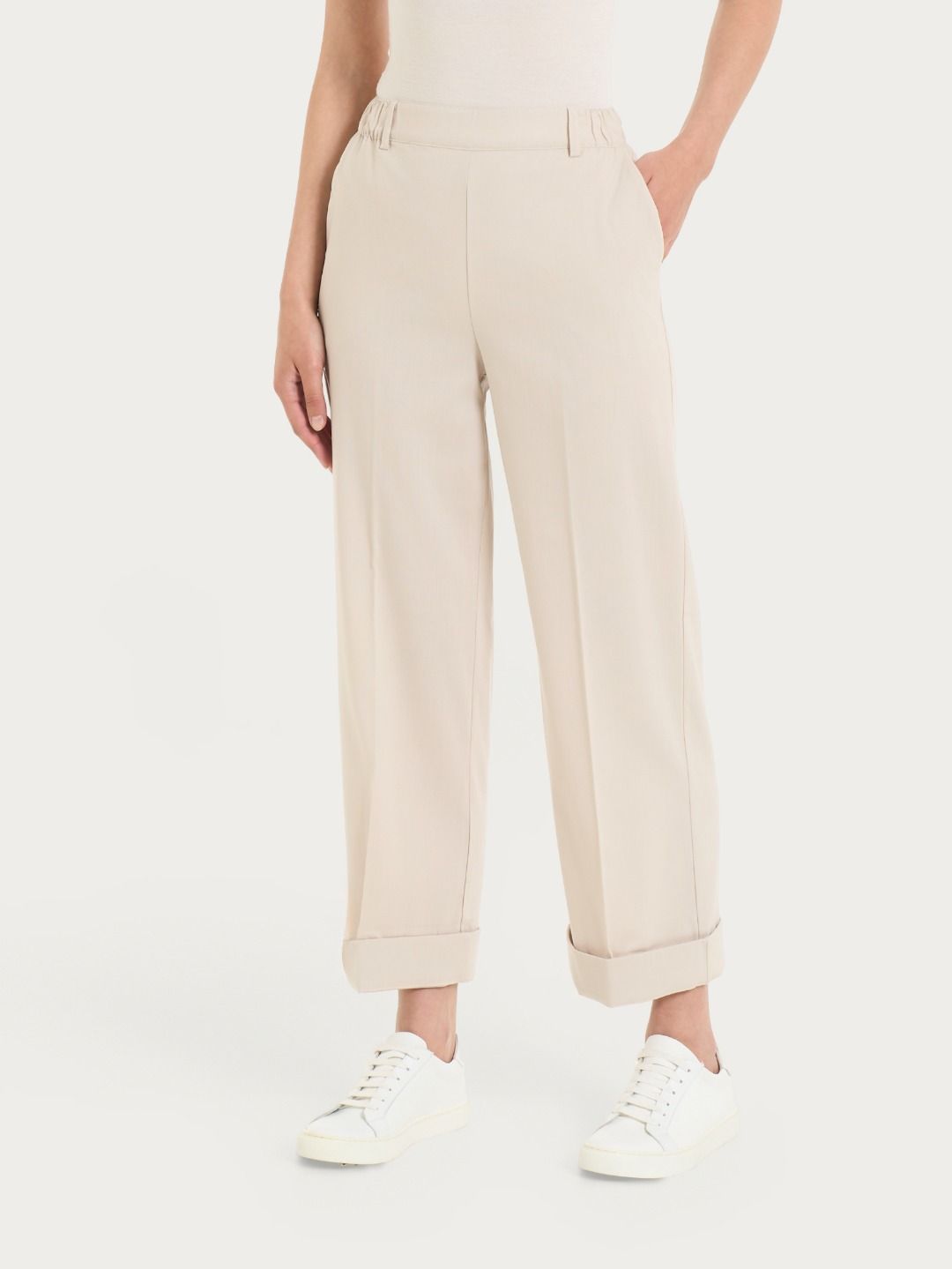 Ragno - Pantalone ampio con tasche