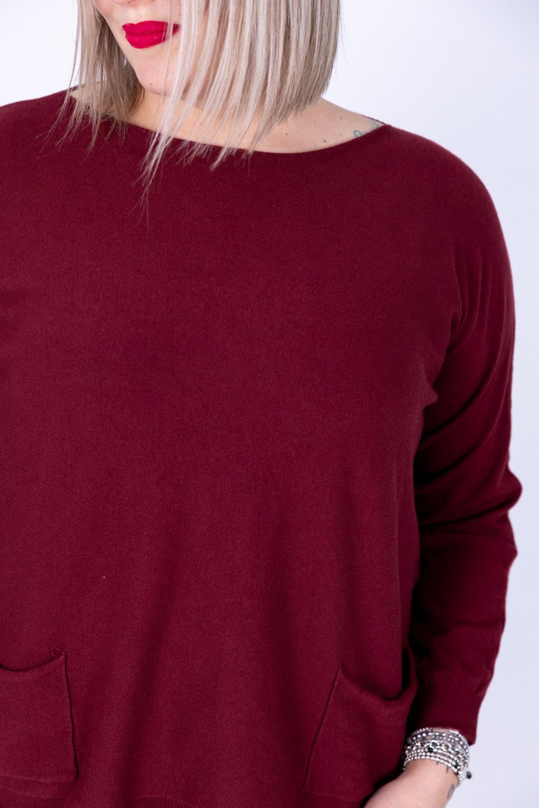 Susy Star - Maglia barca con tasche