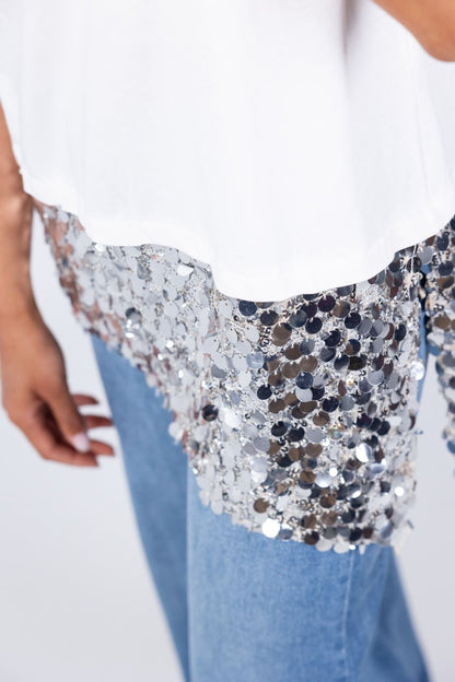 Tensione In - T-shirt paillettes