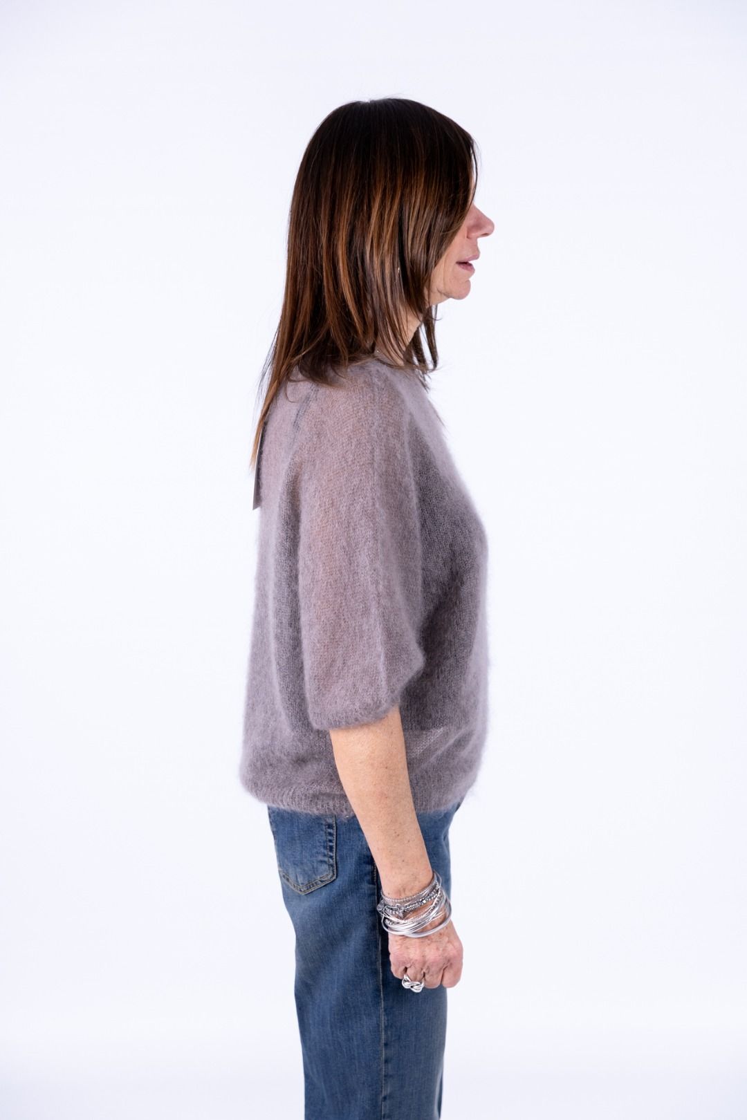 Amoré - Maglia Kid Mohair m/c